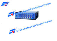 Tester di capacità della batteria al litio di AWT attrezzatura 5V 3A di formazione della batteria di 8 punti